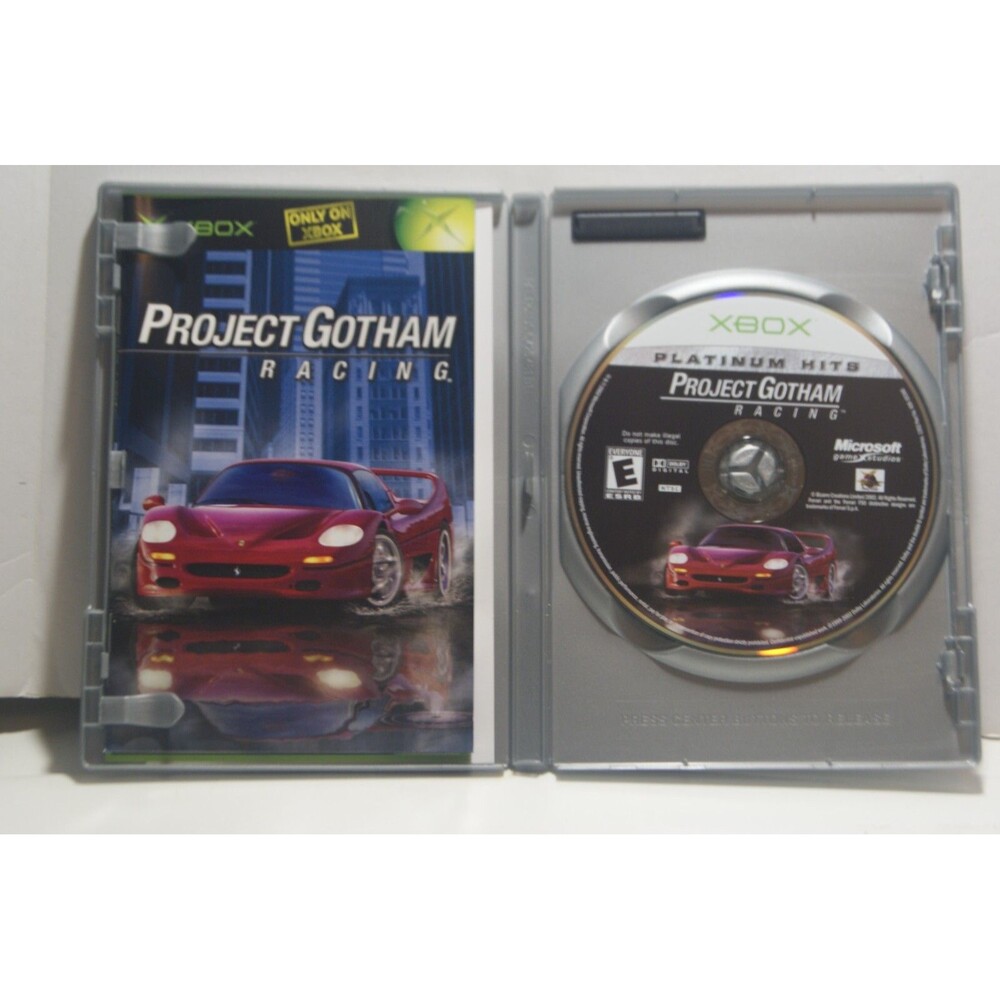 Project Gotham Racing (Microsoft Xbox 2001) Platinum Hits Racing Sim - Picture 3 of 3